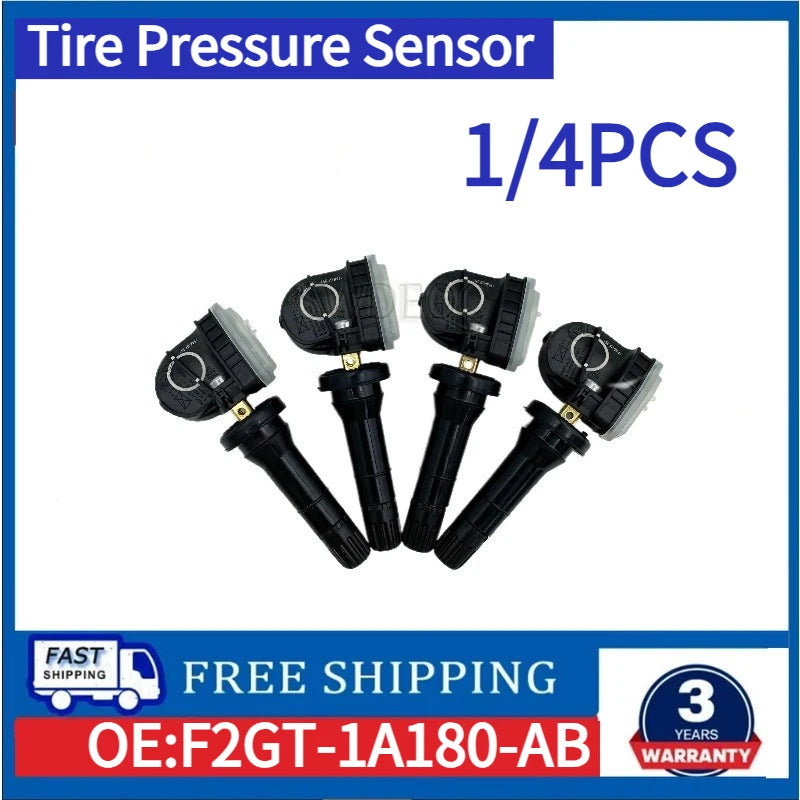 1/4PCS HC3T-1A180-AB 315MHZ Tire Pressure Sensor For Ford Fusion Ecosport Edge Explorer Fusion Transit Car TPMS F2GT-1A180-AB