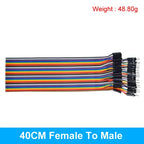 40PIN Cable Dupont Line 10cm 20cm 30cm Male to Male Female to Female Male to FeMale Jumper Dupont Wire Cable For PCB DIY KIT