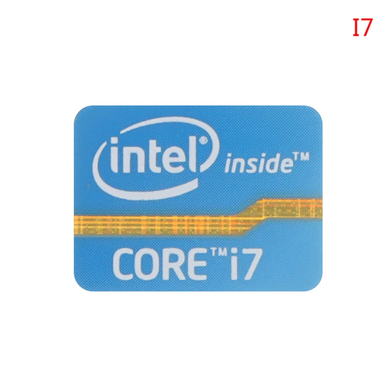 1pc/5pcs Mini DIY Sticker For 4th Generation Cpu Intel Core I3 I5 I7 I9 Logo Sticker LOGO Label Laptop Notebook Decoration