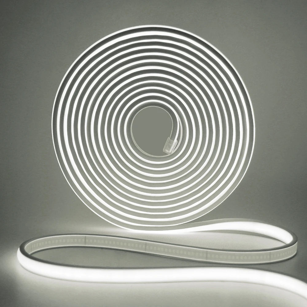IP68 Waterproof Flexible Neon Rope Light USB COB LED Strip 5V ON OFF Switch 320 LEDs/m Natural Warm White 0.5m 1m 2m 3m 4mm 5m