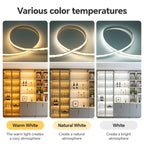 DC5V USB COB LED Strip Light 320LED/m High Density Flexible Self‑Adhesive LED Tape 3000K‑6500K For Cabinet TV Backdrop Decor