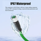 Waterproof M12 8Pin X Code to RJ45 Connector Cable 4Pin A/D-Type CAT6 Ethernet Wire Industrial Camera Shielded Twisted Pair Line