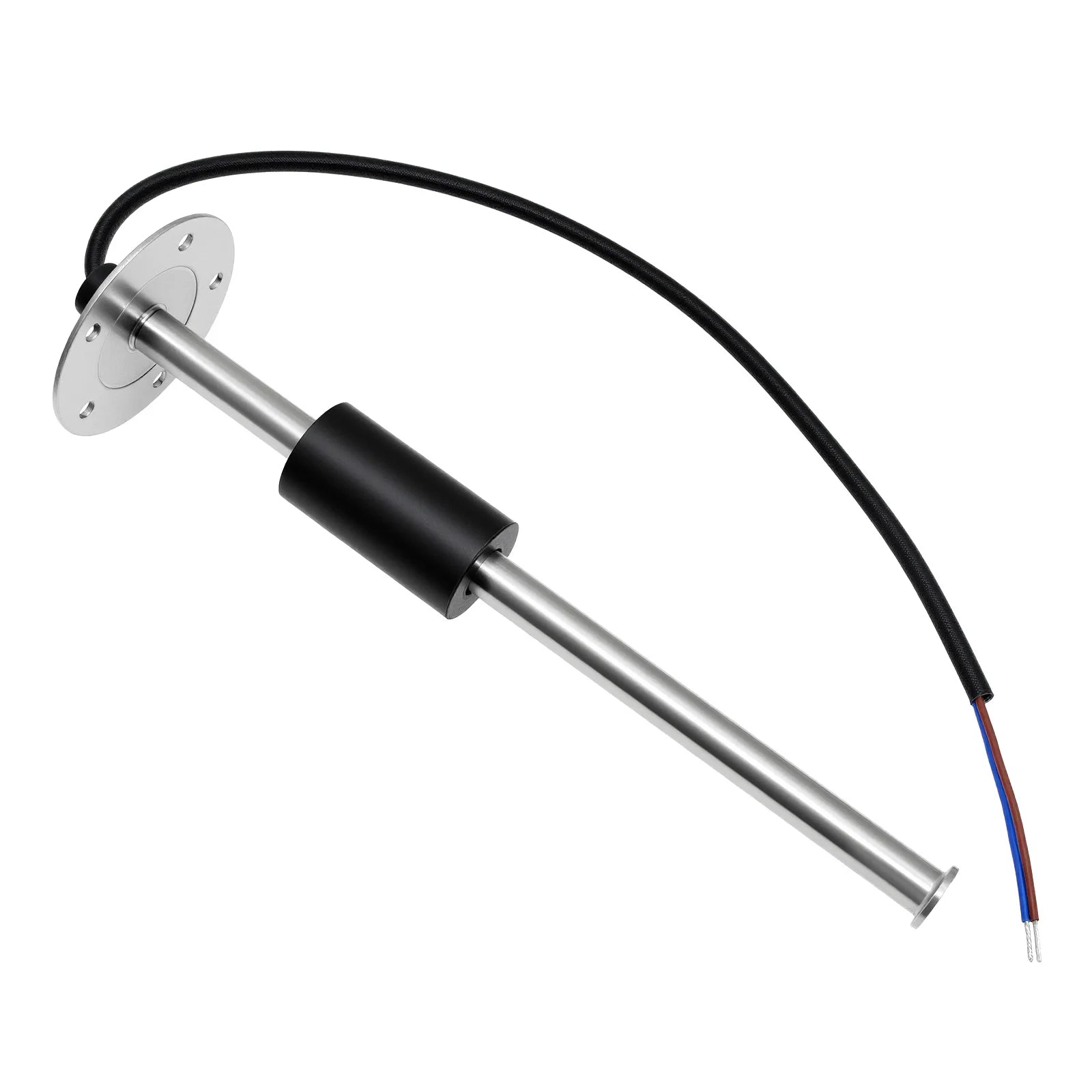 150mm 200mm 400mm 600mm Fuel Level Sensor Stainless Steel 0-190 ohm Oil Tank Level Indicator Universal for Boat Car Fuel Meter