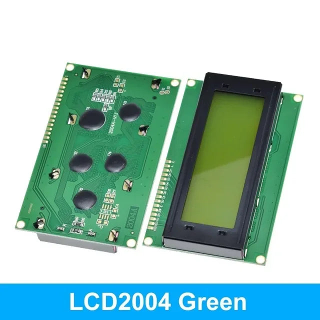 LCD2004+I2C LCD2004 20x4 2004A Blue Green Screen Character LCD IIC Serial Interface Adapter Module for Arduino