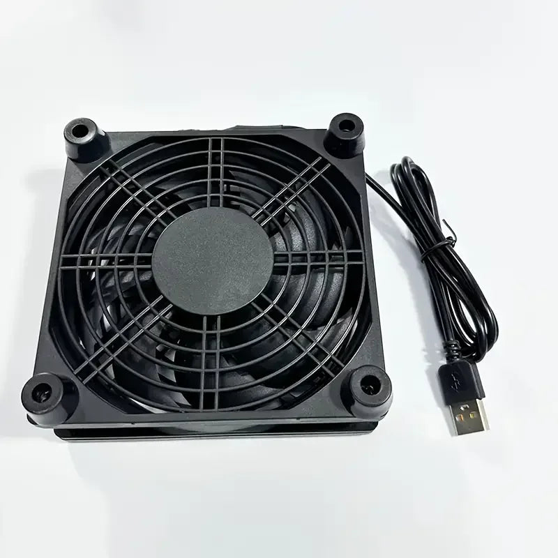 120x120x25mm 5V USB Power Cooling Case Fan For Receiver DVR Xbox TV Box Router
