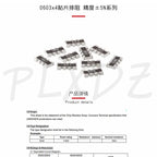 100pcs 0603 0603*4 2*4P 5% Network Resistor SMD array 0 ohm ~ 1M 91 100 110 120 130 150 160 180 200 220 240 270 300 330 R ohms