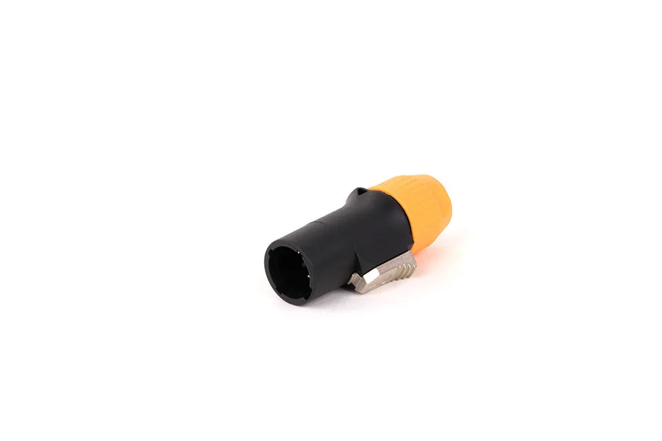 1pc 3Pins Male Powercon Power Supply Plug Industrial Audio LED Large Screen Lighting PA66 Material IP65 Grade