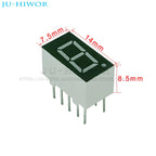 10pcs  0.36 Inch 10Pins 3161AS 3161BS 1 Bit Digit 7 Segment Red LED Digital Display Digitron Common Anode Cathode C-C C-A