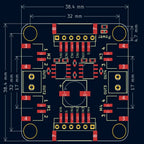 MD02 Dual Motor Driver Module 3-20V 3A Continuous 5.5A Peak PWM Control Replace L298N for Arduino 4WD Robot DIY Smart Car