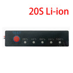 1-24S 7S 8S 10S 13S LifePO4/Li-ion Battery Packs Capacity Indicator Meter Power Level Tester Module Display Board Panel