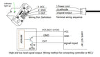 XKC-Y27C Small Liquid Water Tubes Non-contact Level Detection Sensor,Waterproof Flow Switch for 4mm 6mm 8mm 10mm Tubes