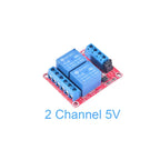 High/Low Level Trigger Relay Module 1/2/4/8 Channel 5V12V24V Home Intelligent Control Module With Optocoupler Isolation Output