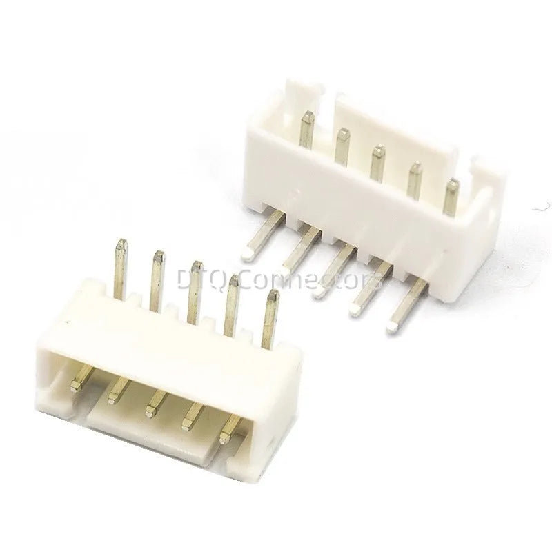 50PCS XH2.54 Curved needle Pin Header Connector 2P 3P 4P 5P 6P 7P 8P 9P 10P 12Pin 2.54mm Pitch Right Angle Socket XH For PCB jst
