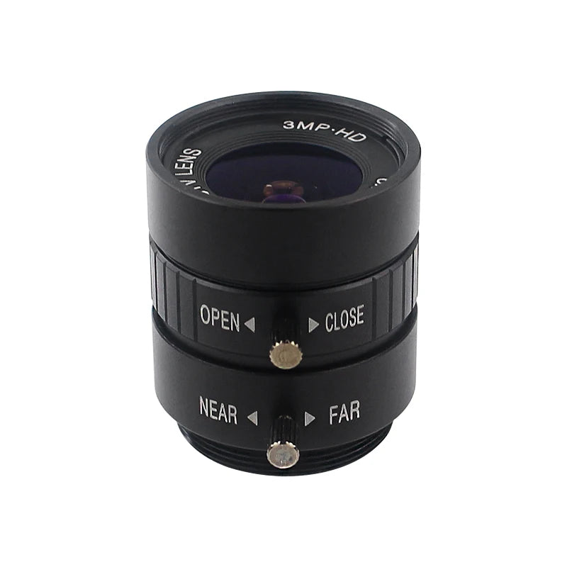 6mm Lens CS-mount Camera Lens for Raspberry Pi High Quality Camera 12.3 MP HQ Camera Mocule