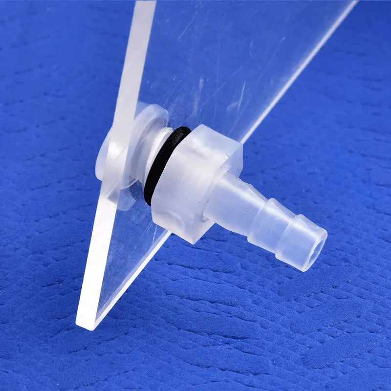 PP Straight Bulkhead Connector M5~M16 Thread To 3~12mm Aquarium Water Tank Inlet Outlet Joint Garden Irrigation Hose Connectors