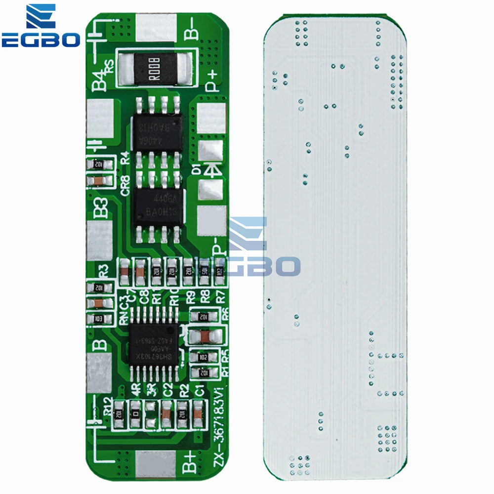1~5PCS Over Protection! 4S 4A-5A 18650 Li-ion Lithium Battery Protection Board 4 Pack PCB BMS 4.25-4.35V To 2.3-3.0V