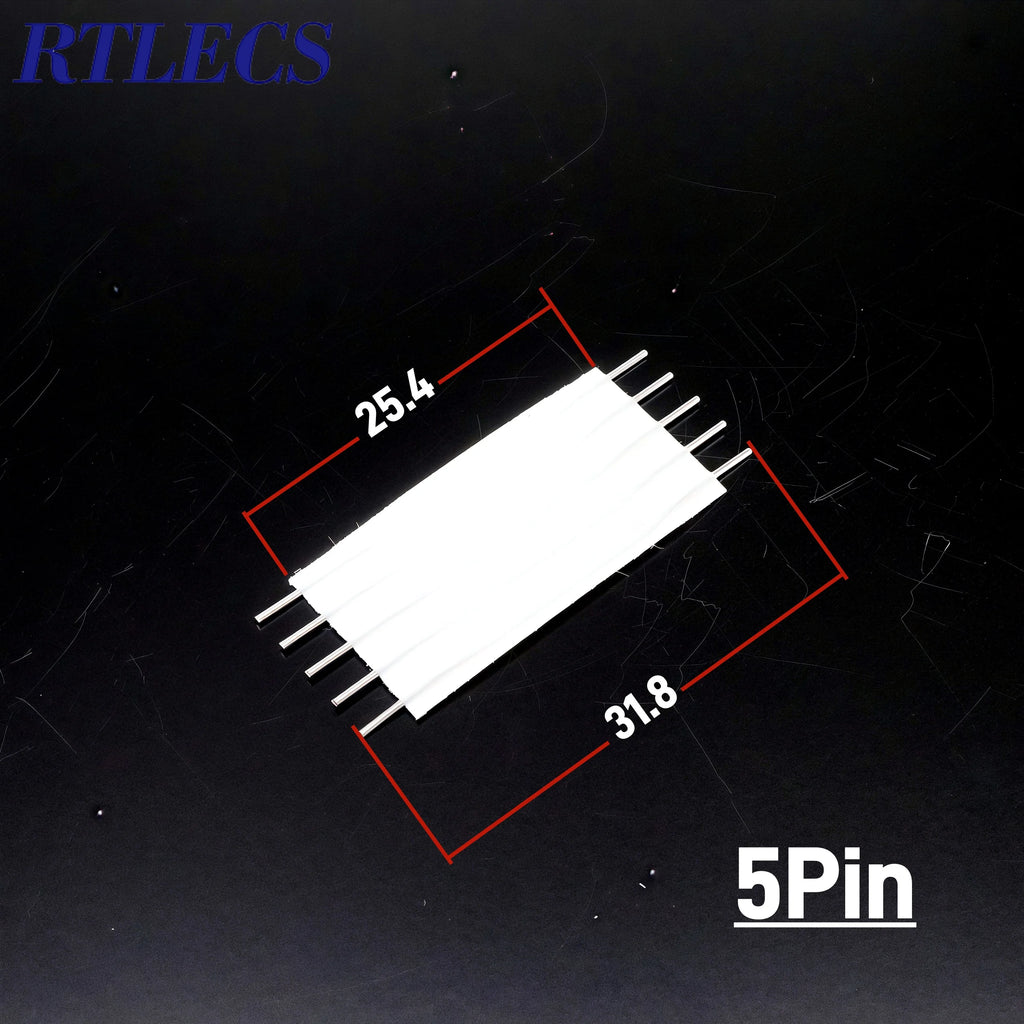 1.0 2.54 MM FPC FFC Flexstrip Cable Jumper 8 10 12 13 24 Pin JSN-2.54 Solder PCB Through Hole Nomex Insulator 24 AWG 3.0A