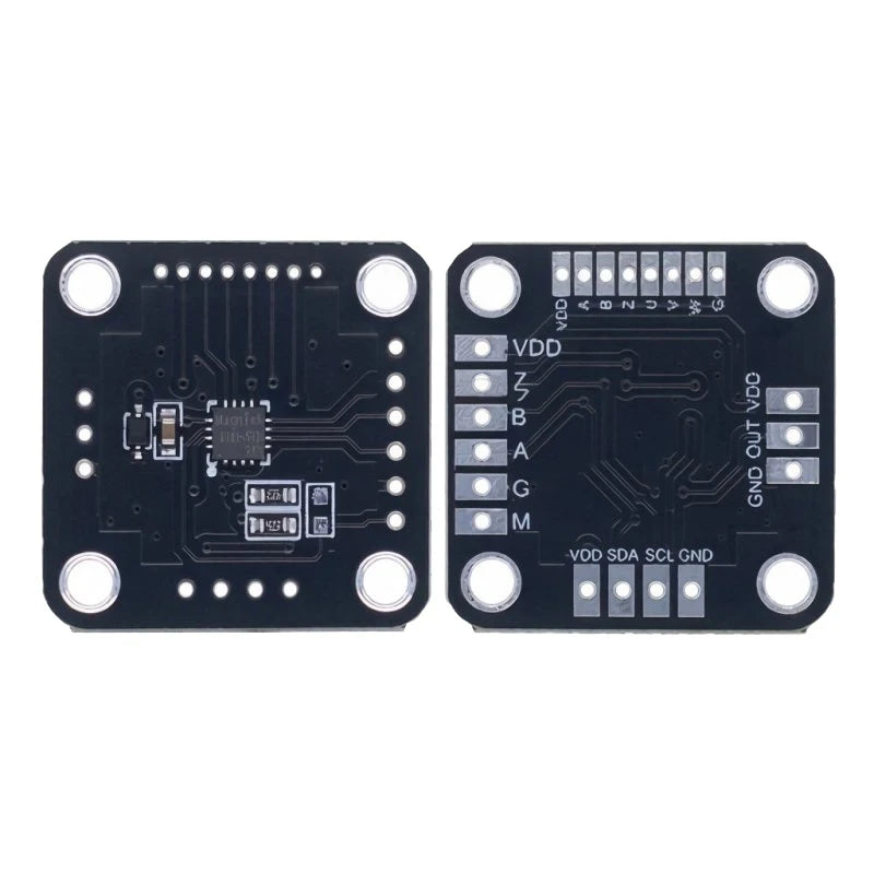 MT6701QT Magnetic Rotary Encoder Sensor Module 14-bit High Precision SPI/I2C Interface Alternative To AS5600