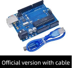 UNO R3 Official ATMEGA16U2/UNO+WiFi R3 MEGA328P Chip CH340G For Arduino UNO R3 Development Board WeMos ESP8266 USB/TYPE-C/Micro