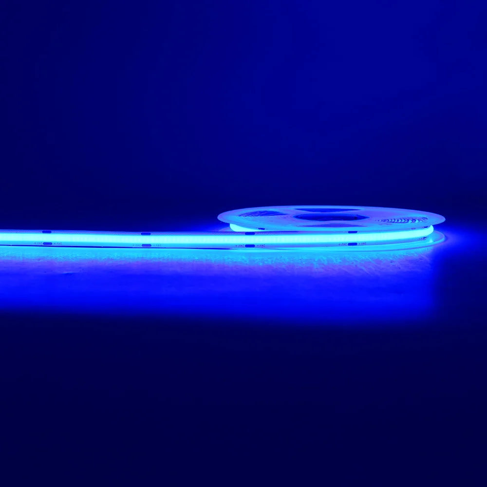 COB LED Strip Light 12V 24V 3mm 5mm 8mm 10mm PCB LED Strip Ice Blue/Green/Red/Yellow/2700K/3000K/4000K/6000K COB LED Tape Decor