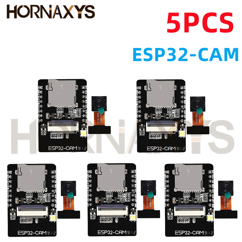 1-10PCS/ESP32-CAM ESP32-CAM-MB MICRO USB  Serial to WiFi ESP32 CAM Development Board CH340 CH340G 5V Bluetooth+OV2640 Camera New