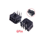 10/100Pcs 3.0mm Wafer Micro-Fit 3.0 Connector PCB Male Header Right Angle 2 4 6 8 10 12 14 16 18 20 22 24 Pin Board Solder 43045