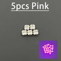 0~35mm Wireless Power Supply Transmitter Coil Induction Integration TYPE-C USB DC 5V + 5pcs Receiver Led Lamp