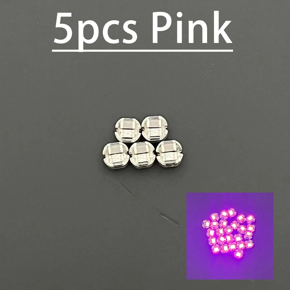 0~35mm Wireless Power Supply Transmitter Coil Induction Integration TYPE-C USB DC 5V + 5pcs Receiver Led Lamp