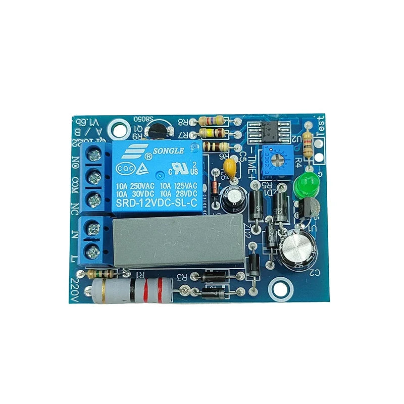 Adjustable AC110V 220V 240V Time Delay Relay Module 10S-100M-10H NC NO Relay Switch Module for Electrical Applications