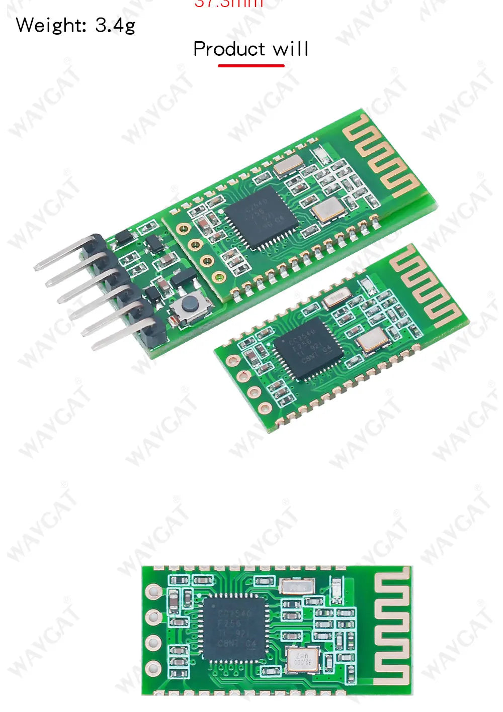 HC-05 HC-06 RF Wireless Bluetooth Transceiver Slave Module HC-08 Serial Port Module Wireless 4.0 HC-42 BLE 5.0 Bluetooth module