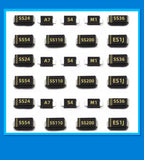 20PCS SMD Schottky Diode SS12 SMA SS14 1N5819 SS24 SB240 SS26 SR260 SS54 1N5824 SS34 1N5822 SR360 SS36 SS110 SB1100 SS2200