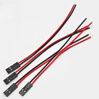 10/20pcs 2pin Dupont Cable 2P 2 Pin Female Jumper Connector Wire 2.54mm Pitch Length 10CM 20CM 30CM Single Head For 3D Printer