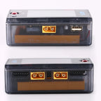 HOTA D6S RC Lipo Battery Charger Magnetic Suction Dual Channel Smart Balance 600W High Power 1-6S Smart Balance Charger