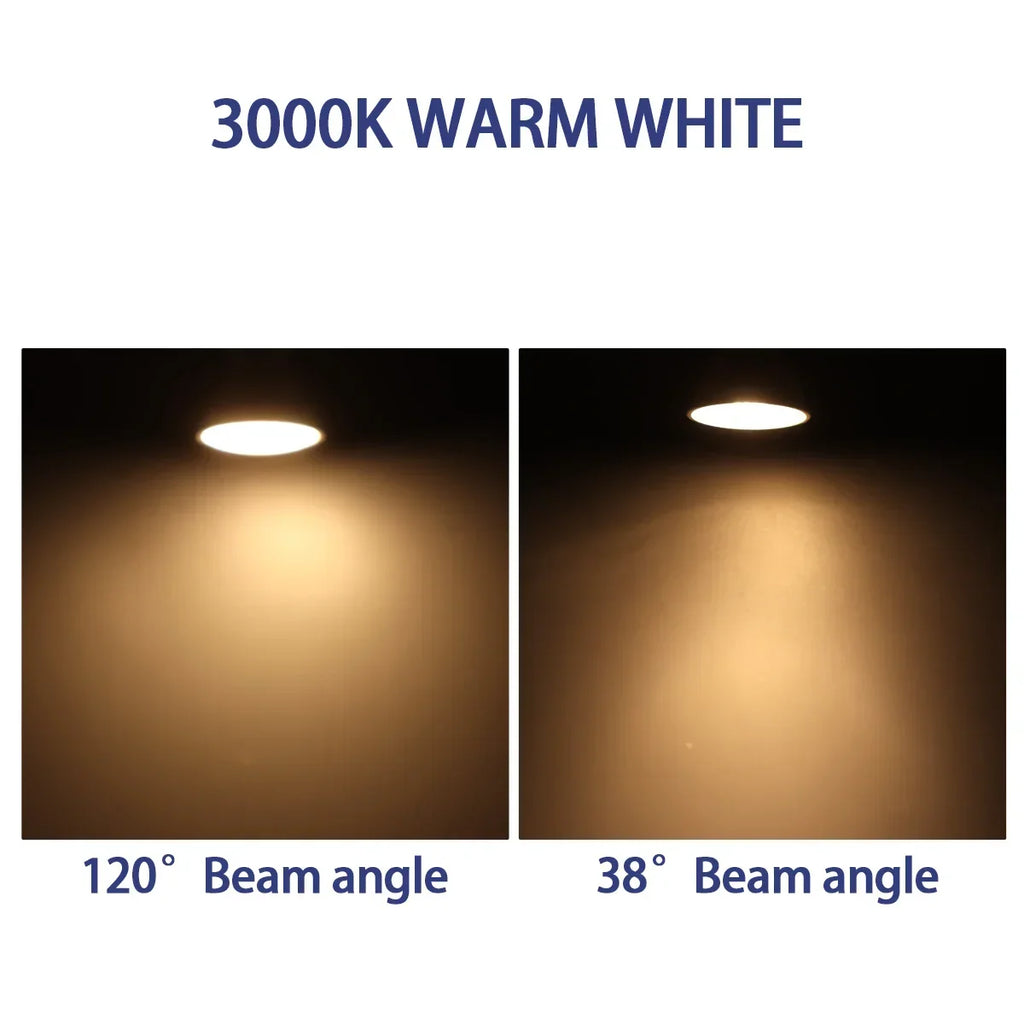 10 Pack Focos Gu10 Spotlight Lampara 220V Led Bulb Wholesale 9W White Warm 3000k 6000K Suitable for Home Commercial Buildings