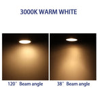 10 Pack Focos Gu10 Spotlight Lampara 220V Led Bulb Wholesale 9W White Warm 3000k 6000K Suitable for Home Commercial Buildings