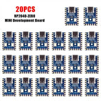 1-20PCS RP2040-Zero RP2040 for Raspberry Pi Microcontroller PICO Development Board Dual-core Cortex M0+ Processor 2MB Flash XCW