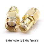 SMA to SMA Male Female RF Coaxial SMA Adapter Kit RF Coax Coupling Nut barrel Connector Converter For WIFI