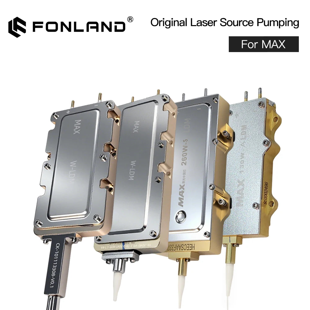 Original Max Laser Source Pump 130W 260W 380W 500W Pumping Source Fiber Module Pulsed Laser Diode