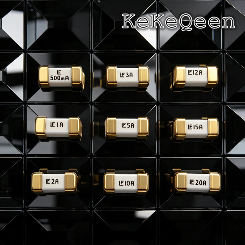 0451 2410/1808 SMD Fuses LF 62mA~15A 250mA 315mA 400mA 1A 1.6A 2A 3A 3.15A 4A 5A 6.3A 7A 10A 12A SMF Disposable Ceramic Fuse