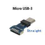 FFC Type-C Mini Micro USB Extension Ribbon Cable 90 FPV Slim Flat Soft flexible FPC charge FPV Brushless Handheld Gimbal monitor