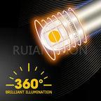 4PCS 6.3V BA9S 2 SMD 3030 LED Non Polarity 6V 12V 24V 110V 220V Car Bike Pinball Machine White Yellow 3000K
