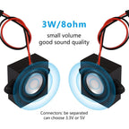 3 Watt 8 Ohm Mini Speaker 8ohm 3w Loundspeaker Micro for Arduino with JST-PH2.0 Interface for Small Electronic Projects