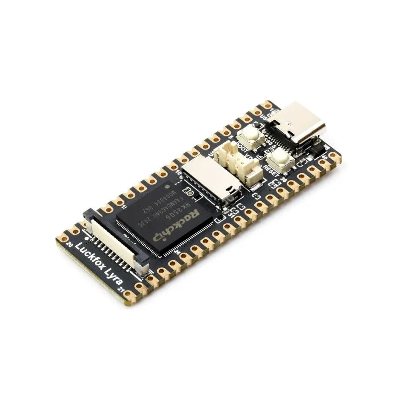Luckfox Lyra RK3506G2 Linux Micro Development Board, Integrates Tripe-core ARM Cortex-A7 and ARM Cortex-M0 Processors