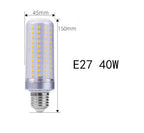 Super Long Lifespan E27 E14 12W 16W 20W 24W 40W LED Lamp Corn Bulb AC85-265V No Flicker 2835 SMD LED Light / Lighting
