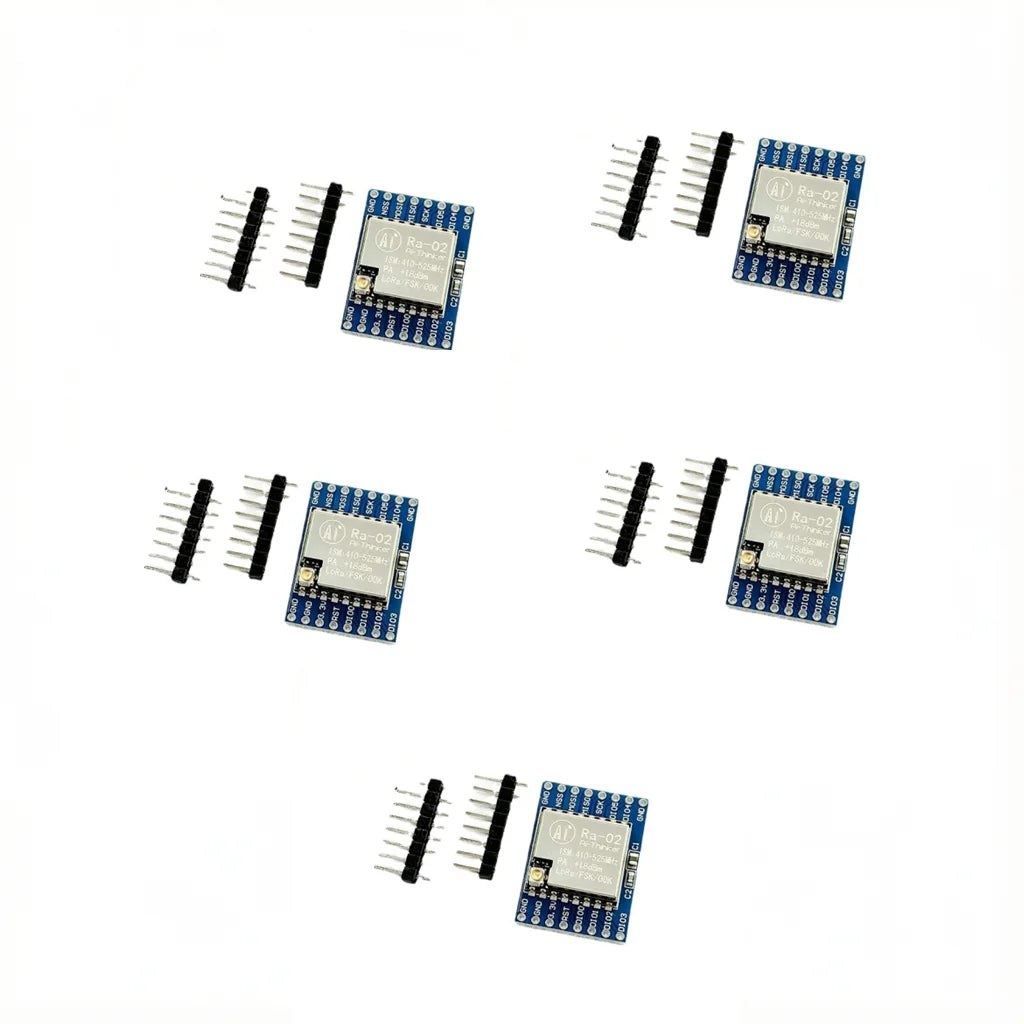 Ra-02 LoRa SX1278 Wireless RF Transceiver Module 433MHz | SPI Interface IPEX Base Wireless Breakout Board Smart Home IoT DIY
