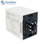220v Programmable Timer Relay ST3P-2Z Time Relay LCD Digital display cycle Power-on Delay Digital Small Timer 12V/24V/110V/380V