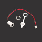 USB Type C 2 Pin Waterproof Female Socket to JST PH 2.0mm 2 Pin Plugs Wire Cable Connector USB-C DIY Charging Port With Nut
