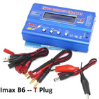 Digital Imax B6 80W Balance Charger T/Tamiya/XT60 Plug  For RC Lipo NiMH NiCd Li-ion Battery