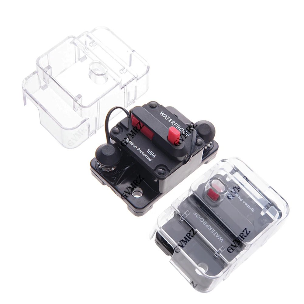 250A 300A Circuit Breaker 30A 40A 50A 60A  AMP Waterproof Boat Car Circuit Breaker  70A 80A 100A 120A Fuse Reset 150A 200A
