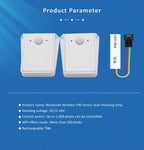 PIR Infrared Motion Sensor LED Strip Light 2835 Bluetooth 10M 15M DC 24V WS2811 Horse Race Running Water Flowing Lamp for Stairs